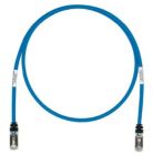 PANDUIT STP6X2MBU Copper Patch Cord- Cat 6A- Blue S/FTP Cable- 2 meters