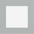 EKINEX EK-DQG-FGE Placca Deep (FF e 71 e 20Venti ) quadrata-FENIX NTM grigio efeso