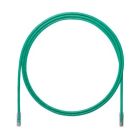 PANDUIT UTP6A10MGR Patch Cord in Rame- Cat 6A- Green UTP Cable- 10 Meters