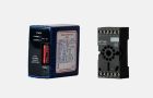 DOMOTIME LD202 Metal mass detector - Two-channel magnetic loop sensor 12-24 Vac/dc