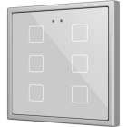ZENNIO ZVIF70X6S Flat 70 X6. PC-ABS Capacitive push button 70x70 -