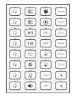 EELECTRON 9025ISD-1 9025 KNX CAPACITIVE BUTTON, WHITE ICON SET - D - 32 ICONS