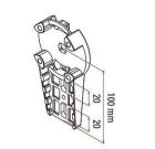 FAAC 132306 ADJUSTABLE CLIP H SUPPORT MAX 15Nm 100pcs