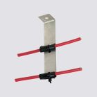 INIM FIRE A1164-100 L-shaped bracket for fixing thermosensitive cables to so