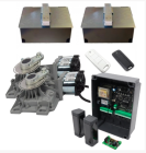 GIBIDI K607/BF Kit elettromeccanico interrato (230v) Anta del cancello alta 3,5 m