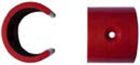COOPER CSA INCENDIO CLIP3.0PA-CSA CLIP ROSSA PER FORO DI CAMPIONAMENTO DIAMETRO 3 mm