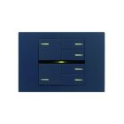EELECTRON BK24FX-0754 KIT 6 TASTI 2 SINISTRA + 4 DESTRA FENIX BLU 0754 -