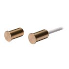 VIMO CINSD025CA VIBER-CON recessed sensor for non-ferromagnetic surfaces Brass body 1 meter cable