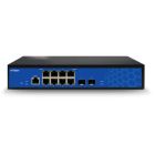 ELMO SW04 Managed industrial PoE switch with 8 Gigabit ports