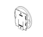 NICE 1023.00.00 Universal white adapter for Coulisse supports (29 mm center distance)