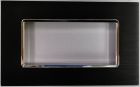 MAPAM 6004LL-1 6004LL-1 Gem 3P Black Aluminum Plate