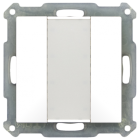 MDT BE-TA5502.G1 BE-TA5502.G1: Pulsante 2 volte, 55mm, Bianco - Finitura lucida