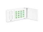 ELDES EWKB4 Two-way wireless keyboard with 12-zone LED indicators with horizontal key protection door, separate LED indicators for displaying the input status