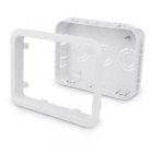 ELMO ANIMABOXB Accessory for the recessed installation of the ANIMA keyboard. White color
