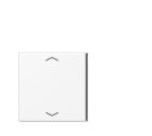 JUNG LS404TSAPWWM23 Copritasto per modulo sens. 4 canali-c. simb. mod. LS990- tast.2 e 3- bianco alpino opaco