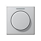 JUNG A1540KO5AL Cover with light outlet for KNX rotary button - aluminium