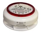 ARITECH INCENDIO FCX-191-200 Base per rivelatori completa di avvisatore acustico e indicatore ottico rosso VID sistema wireless Fusion