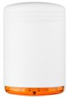 VENITEM 23.33.26 HOLA LS opaque white/orange siren with anti-shock anti-foam system 