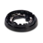 INIM FIRE EB0010/B Standard base for conventional (IRIS) and addressed (ENEA) detectors. Color Black