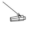 RIB IDR0131 R HYDRO 2 R/1B RUBBER DOWEL