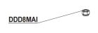RIB DDD8MAI 8MA STAINLESS STEEL-DIN 982 AUTO NUT