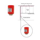 RIELLO FIRE 9137395 585 Calotta di chiusura in ABS con Test Point