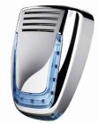 VENITEM 23.25.45 MOSE LSP LUX chrome/blue EN50131-4 siren with double micro anti-shock anti-foam system against violent shocks, spotlights and anti-perforation