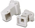 ELMO SNDTRIAL Snodo 3D con passaggio cavi interno per rivelatori serie TRIAL