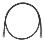 PANDUIT UTPSP0.5MBLY Copper Patch Cord- Cat 6- Black UTP Cable- 0.5 Meter