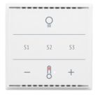 ELSNER 70961 Cala KNX MultiTouch T CH - Button with function icons, white
