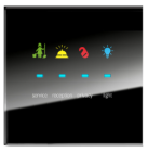 BLUMOTIX BX-F-F80B PANEL CONTROL KNX control panel cover 