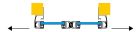 CAME 818XA-0062 S30 ANTE 1M+1M L1560-H2490 MM