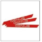 6100201 KIT N.6 ADESIVI LOGO GENIUS ASTA SIMPLE