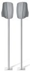 ELKRON 80SP9710113 Galvanized underground pole for MWA barriers, length 130 cm, diameter 40 mm.