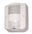 AVS ELECTRONICS 1161129 Self-powered outdoor LED siren in ivory ABS on RS 485