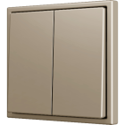 ZENNIO ZS702PB4C ZS70. Double Soft push button for 4 binary inputs