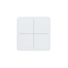 ELSNER 71133 KNX eTR M4, signal white RAL 9003 4-gang Push Butt
