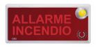 COOPER CSA INCENDIO 5965-CSA SIRENA EN54-3 E LAMPEGGIANTE EN54-23 CON INDICAZIONE LUMINOSA