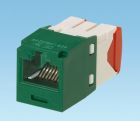 PANDUIT CJ5E88TGGR Mini-Com Module- Cat 5e- UTP- 8 pos 8 wire- Univer