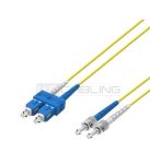WP RACK WPC-FP0-9STSC-050 BRETELLA FIBRA OTTICA MONOMODALE, 9/125μ ST-SC, 5 MT.