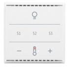 ELSNER 70961 Cala KNX MultiTouch T CH - Button with function icons, white