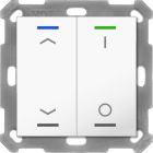 MDT RF-TAL55T202.C1S RF KNX+ Taster Light 55 2T, Secure, +T, b.brill.