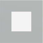 EKINEX EK-SQP-FGE Placca Surface (71 e 20Venti ) quadrata grigio efeso