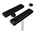 TKH SECURITY 4819 Contatto magnetico sottile UN-500B a montaggio superficiale con AT EOL (2 m) NERO