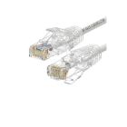 WP RACK WPC-PAT-6AU005W-S SLIM PATCH CABLE CAT.6A U-UTP, 0.50m WHITE