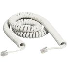 BTICINO BT-S2587B kit - spiral cable 2 plug 4/4 2.5 m white