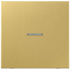 JUNG ME10911STRFC KNX RF pushbutton, 1 channel, classic brass