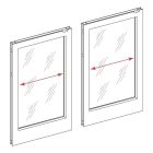 FAAC 105524 APN2 Automatic Door Movable 2-Door Breakthrough Panic Anti-Panic Kit