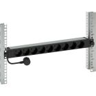 BTICINO LG-C915309C MULTISOCKET X RACK 9 TWO-PASS SOCKET