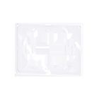 EKINEX EK-TAR-5-NFW Pack of 5 white adapter frame for 'NF rectangular plate